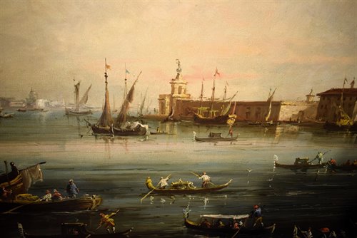 Venice, Panorama of the Grand Canal.